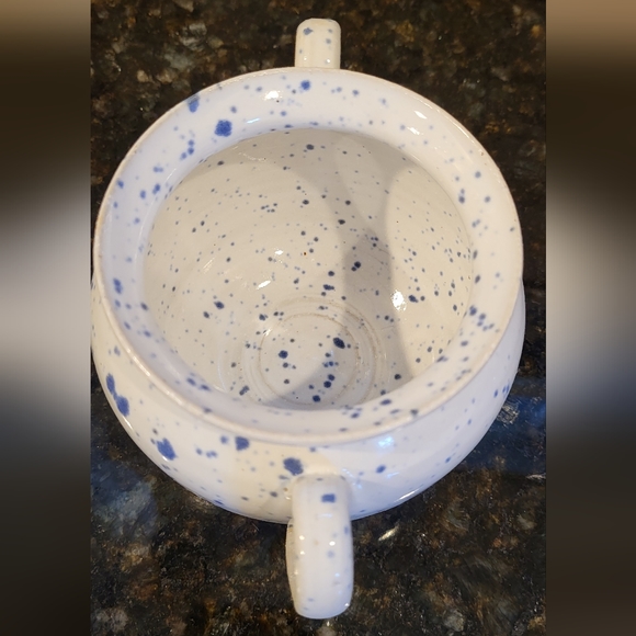 Nell Cole Graves - J.B. Cole Seagrove, NC White and Blue Sugar Bowl 1994 Age 85 - Picture 9 of 16